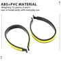 Bonkshire 2 Paires de Pinces à Pantalon de VéLo Pinces à Pantalon de VéLo LéGèRes avec Bandes RéFléChissantes pour Les Balades N