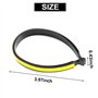 Bonkshire 2 Paires de Pinces à Pantalon de VéLo Pinces à Pantalon de VéLo LéGèRes avec Bandes RéFléChissantes pour Les Balades N