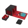 ANNJUC Boîte de de Cartes Présentoir de Cartes avec Plateau à Dés Deck Box Deck Box Contenant plus de 160 Cartes à Collectionner