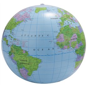 FYOBOT Globe terrestre gonflable 40 cm