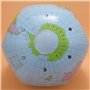 FYOBOT Globe terrestre gonflable 40 cm, Jouet de globe, Formation géographique, Bleu, PVC