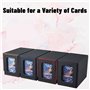 JOFUUM Boîte de de Cartes Présentoir de Cartes avec Plateau à Dés Deck Box Deck Box Contenant plus de 160 Cartes à Collectionner
