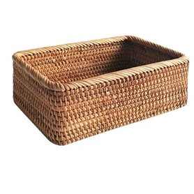 FYOBOT Panier en Osier Tissé à la Main