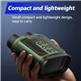 FYOBOT Jumelles de Vision Nocturne Infrarouge Numérique Télescope 300M 2.5K UHD 40MP 10X Optique 8X Zoom Télescope Numérique Ver