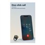Janasiba Télécommande sans fil Bluetooth Air Mouse avec anneau de défilement Bluetooth Page Turner Mobile Selfie Lazy Télécomman