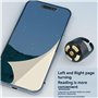 Janasiba Télécommande sans fil Bluetooth Air Mouse avec anneau de défilement Bluetooth Page Turner Mobile Selfie Lazy Télécomman