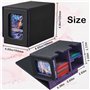 Kznifmk Boîte de de Cartes Présentoir de Cartes avec Plateau à Dés Deck Box Deck Box Contenant plus de 160 Cartes à Collectionne