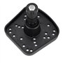 Pyatofy 0368 Support Universel pour Sondeur de Pêche pour Bateau Support Électronique pour Sondeur de Pêche en Plastique