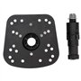 Pyatofy 0368 Support Universel pour Sondeur de Pêche pour Bateau Support Électronique pour Sondeur de Pêche en Plastique