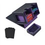 ClAZTyict Boîte de de Cartes Présentoir de Cartes avec Plateau à Dés Deck Box Deck Box Contenant plus de 160 Cartes à Collection