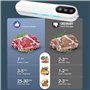 Pluuttiem Machine de Mise sous Vide Automatique à Aspiration Tactile avec Système de Vide Externe, Modes Secs, Humides et Frais,