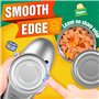 Xiniy Ouvre Automatiquement la Plupart des Canettes Ouvre-Boîte Électrique à Bord Lisse pour Gadget de Cuisine, Arthrite et Pers