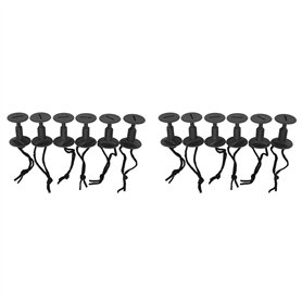 NJTHNTJR 12 Pcs Surfboard Leash Plugs avec Cords Cordes Water Surfing Accessoires Surf Leash Plug Bodyboard Accessoire