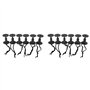 NJTHNTJR 12 Pcs Surfboard Leash Plugs avec Cords Cordes Water Surfing Accessoires Surf Leash Plug Bodyboard Accessoire