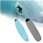 Heilanole Housse de Planche de Surf Housse de Snowboard Souple Élastique Cordon de Serrage Sac de Transport de Protection Étui d