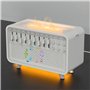 Humidificateur avec 8 Niveaux de Bruit Blanc Réglables