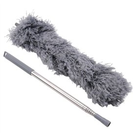 Kissmii Brosse de Nettoyage de GouttièRe Outil de Toiture avec Mât TéLescopique Extensible 8