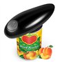 Ohulelks 1 Pièce Ouvre-Boîte Électrique pour Cuisine Ouvre-Boîte en Plastique Bord Lisse pour Les Seniors et Les Patients Arthri