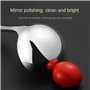 Cpolebev Louche à Soupe de Cuisine Punch Cuillères Ladell Lumineuses avec Bec Verseur Louches à Sauce pour Servir, 11,8 Pouces