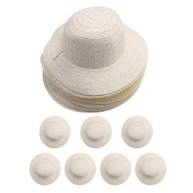 Lumlflc Lot de 20 chapeaux de paille pour homme