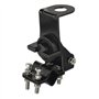 Nettoppo 1 Pièce Support de D'Antenne CB Mobile pour Véhicule sur Rétroviseur, Pare-Chocs, Barre de Toit - Fixation en Métal pou
