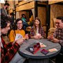 Ptdfjspt Boîte de de Cartes Présentoir de Cartes avec Plateau à Dés Deck Box Deck Box Contenant plus de 160 Cartes à Collectionn