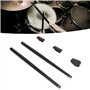 Koolenry Kit de Batterie de Réalité Virtuelle 2 Modes Ensemble de de Batterie à Air Simulation Prise en Charge MIDI Adaptateur d