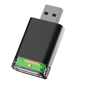 Cpolebev Carplay sans 2 en 1 et Boîtier Android Auto AI Filaire vers Mini Adaptateur Carpay sans Bluetooth pour Autoradio