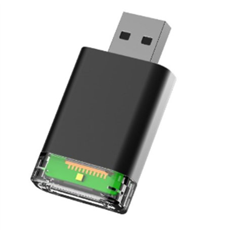 Cpolebev Carplay sans 2 en 1 et Boîtier Android Auto AI Filaire vers Mini Adaptateur Carpay sans Bluetooth pour Autoradio
