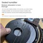Steowsey Humidificateur Sound Hole Guitare Acoustique RéGulateur D'Humidité Guitare DéShumidificateur Noir