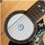 Steowsey Humidificateur Sound Hole Guitare Acoustique RéGulateur D'Humidité Guitare DéShumidificateur Noir