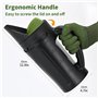 Bnnlqpsttg Épandeur de Graines Portatif, Épandeur Manuel pour Pelouse et Jardin pour Graines de Gazon, Sel, Glace, Terre, Nourri