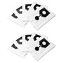 Lot de 10 sacs d'aspirateur compatibles avec Karcher 2.889-154.0 NT 30/1 30 L