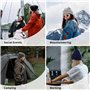 Casquette unisexe en laine tricotée pour adulte avec patte d'animal de compagnie pour le sport et l'extérieur, Patte 1 pour chie