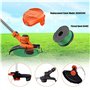 MKVAXR Bobine de fil de coupe-bordures Black & Decker, 2 mm, 6 m, bobines de rechange à alimentation automatique, for coupe-bord