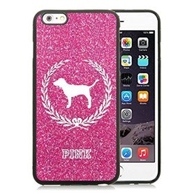 Iphone 6 Plus Cases Custom Design Victoria's Secret Love Pink 08 Cell Phone Tpu Cover Case for Iphone 6 Plus 5.5 Inch Black