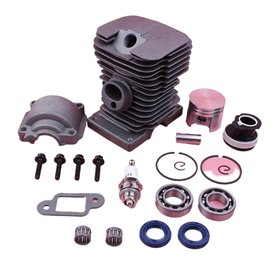 Yurefax Kit de joint d'huile de roulement de manivelle de Base de casserole de moteur de Piston de cylindre de 38mm