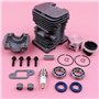 Yurefax Kit de joint d'huile de roulement de manivelle de Base de casserole de moteur de Piston de cylindre de 38mm, for pièce d