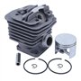 Yurefax Kit de Joint de Bougie d'allumage de Joint d'huile de Piston de Cylindre de 48mm, for 034 036 Ms360 Ms340 Ms 340 360 piè