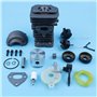 for Husqvarna 141142137136 tronçonneuse WT Moteur Carter d'huile Joint Pompe Ligne de Carbura