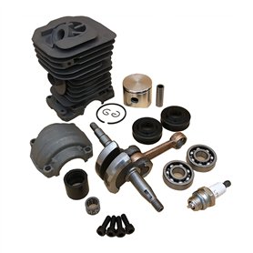 Yurefax Kit de moteur de joint d'huile de roulement de vilebrequin de cylindre de Piston de 40mm