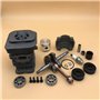 Yurefax Kit de moteur de joint d'huile de roulement de vilebrequin de cylindre de Piston de 40mm, for Husqvarna, 136 137 141 142