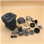 Yurefax Kit de moteur de joint d'huile de roulement de vilebrequin de cylindre de Piston de 40mm, for Husqvarna, 136 137 141 142