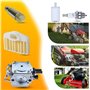 Pexorin Kit de Bougies d'allumage, carburateur, Filtre à air, Filtre à Carburant et Huile, for tronçonneuse Husqvarna 365, 362, 