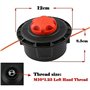 Wivplex Accessoires for tête de Fil Double for débroussailleuse Fuxtec Bobine pour Tondeuse à Gazon
