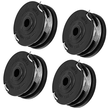 MEXWLOP Lot de 4 bobines de Fil de Rechange for débroussailleuse Bosch Art 24