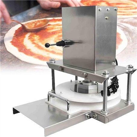 lwjunmm Presse à Pizza électrique Commerciale pour Faire des pâtes pour Rouler des Pizzas et Divers gâteaux de pâte-Rouleau de p