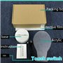 Seigneur Des Anneaux 3D Lampe 7 Couleurs Enfants Cadeau Touch Veilleuse Pour Enfants Vacances 3D Illusion Lampe De Bureau Film M