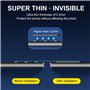 Diruite 3 Pièces Caméra Arrière Protecteur Compatible avec Samsung Galaxy S22 Ultra Protection Caméra,Verre Trempé Haute Définit