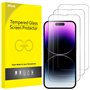 JETech Protection d'Écran à Couverture Complète pour iPhone 14 Pro 6